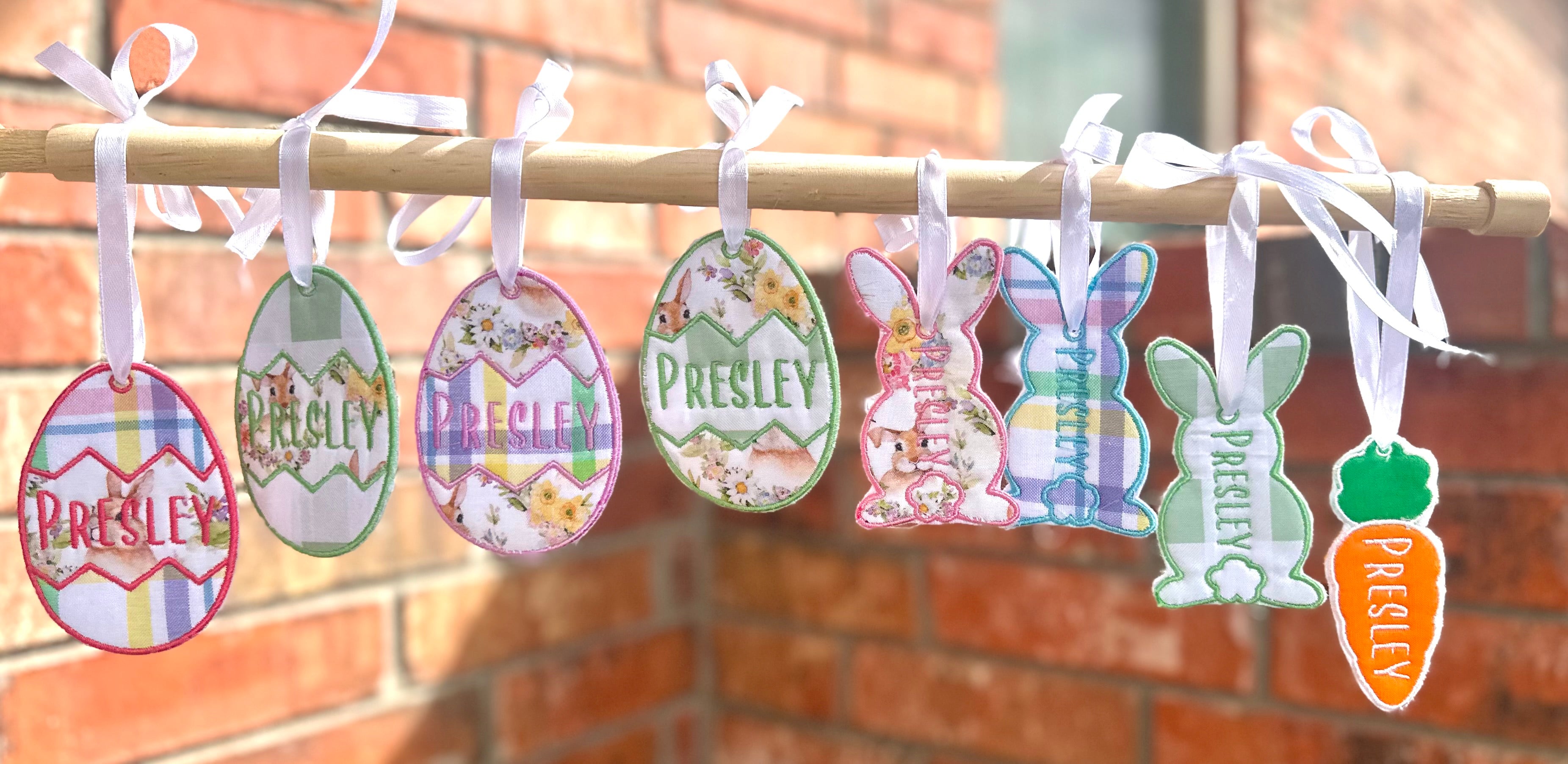 Customized Easter Basket Tags