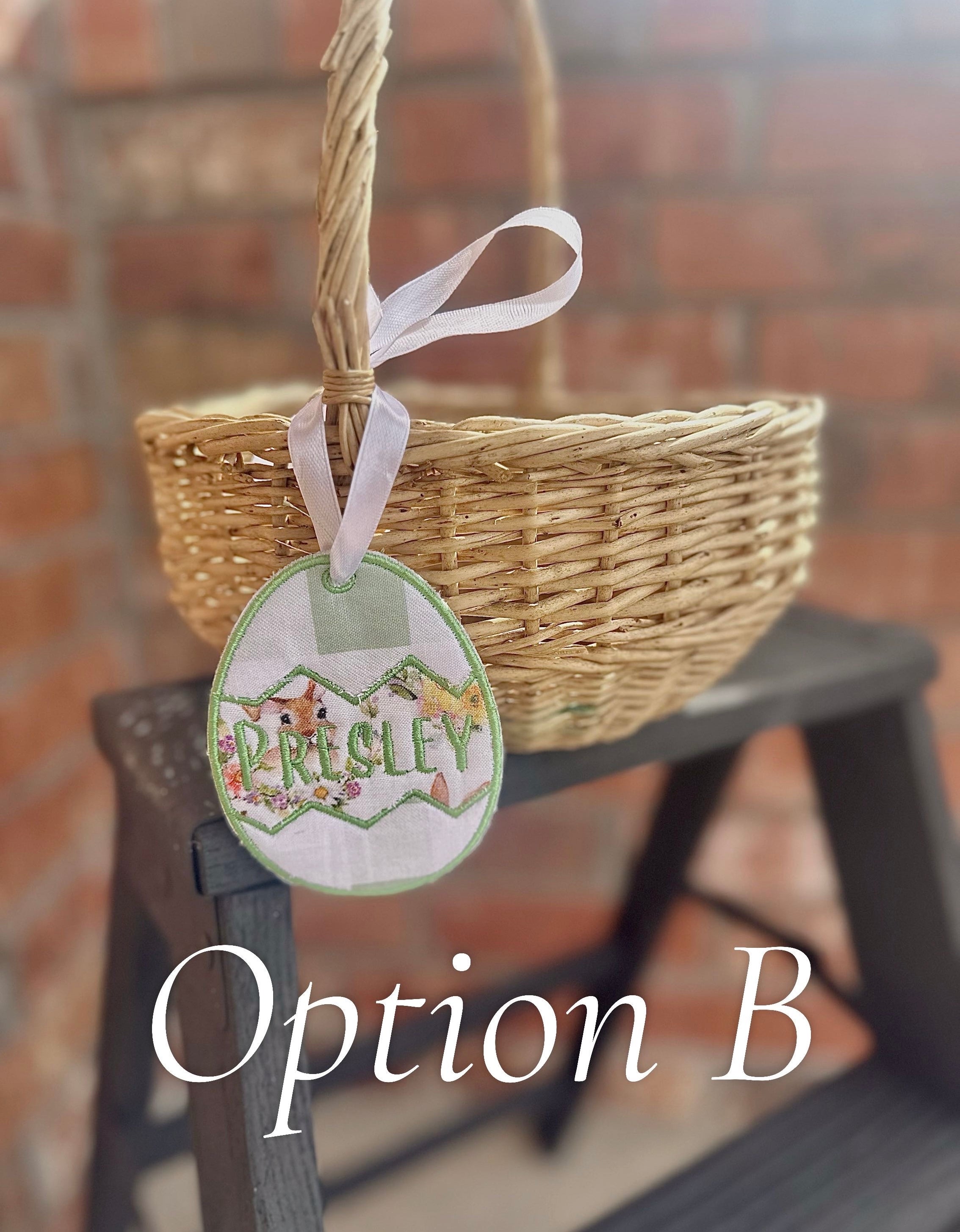 Customized Easter Basket Tags
