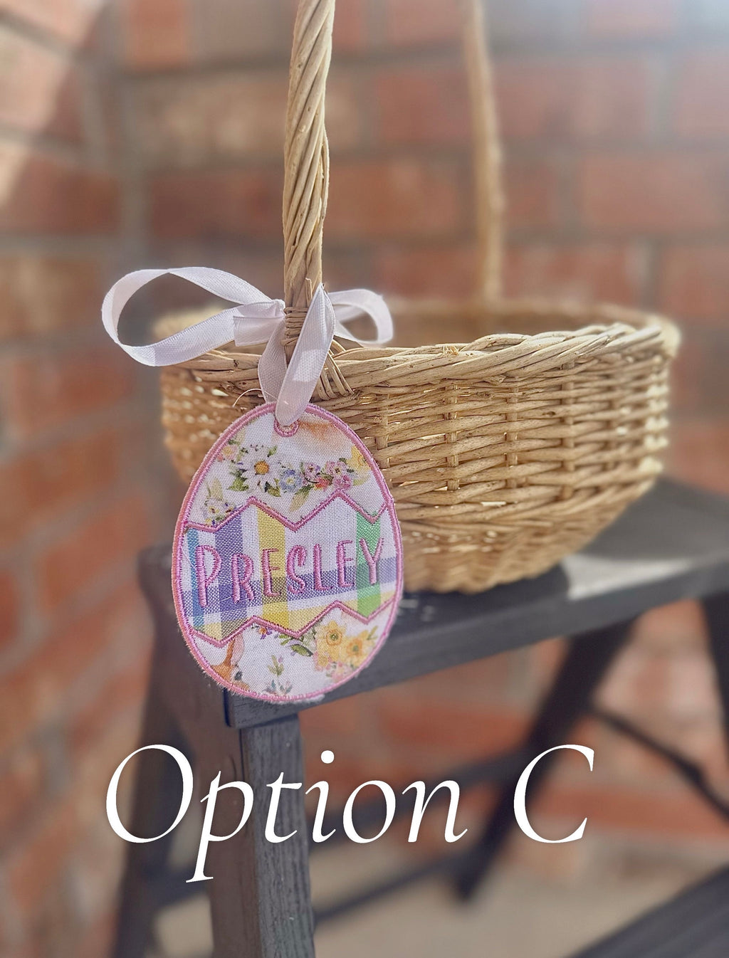 Customized Easter Basket Tags
