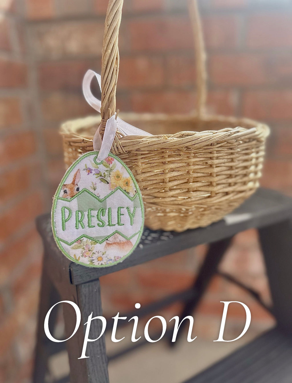 Customized Easter Basket Tags