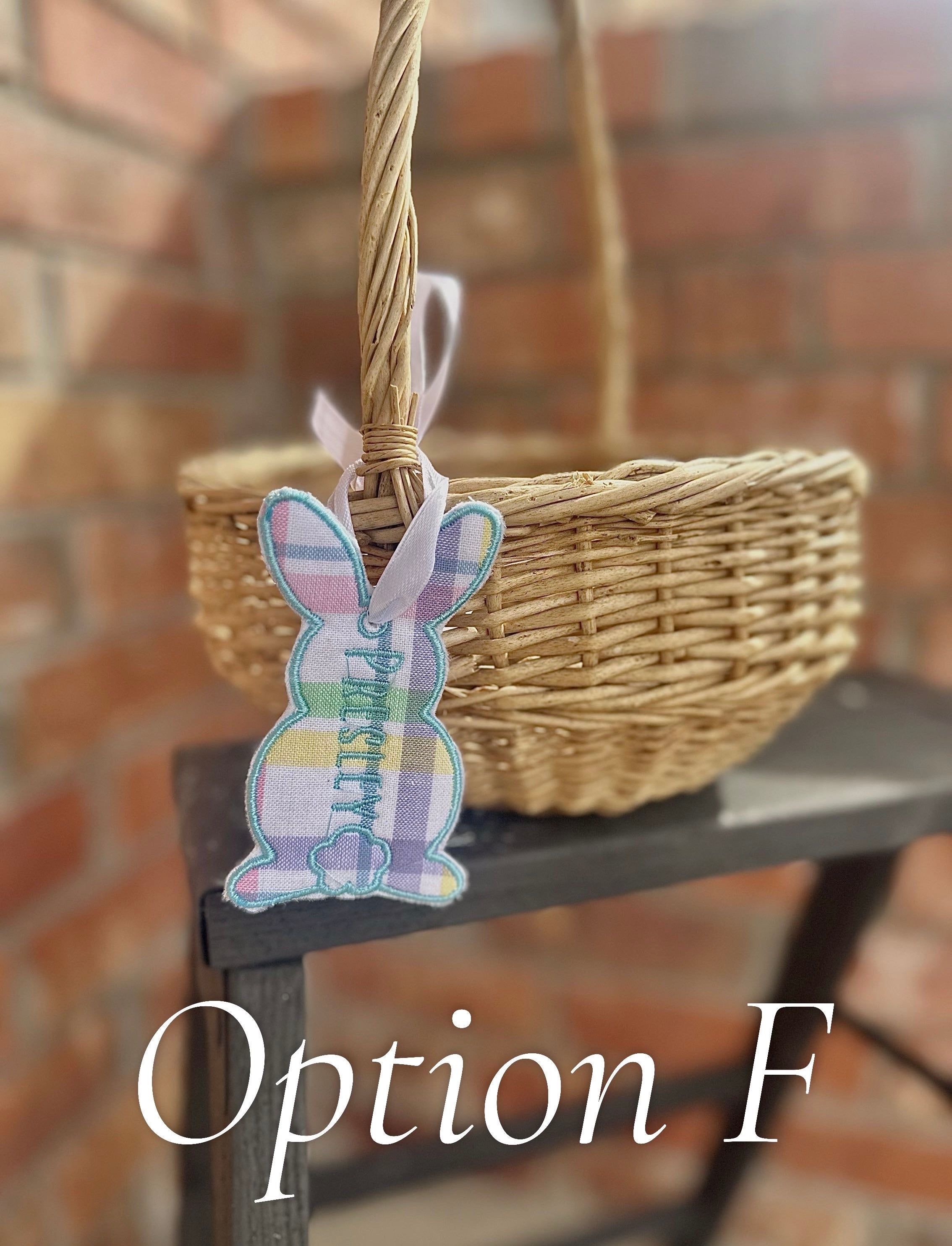 Customized Easter Basket Tags