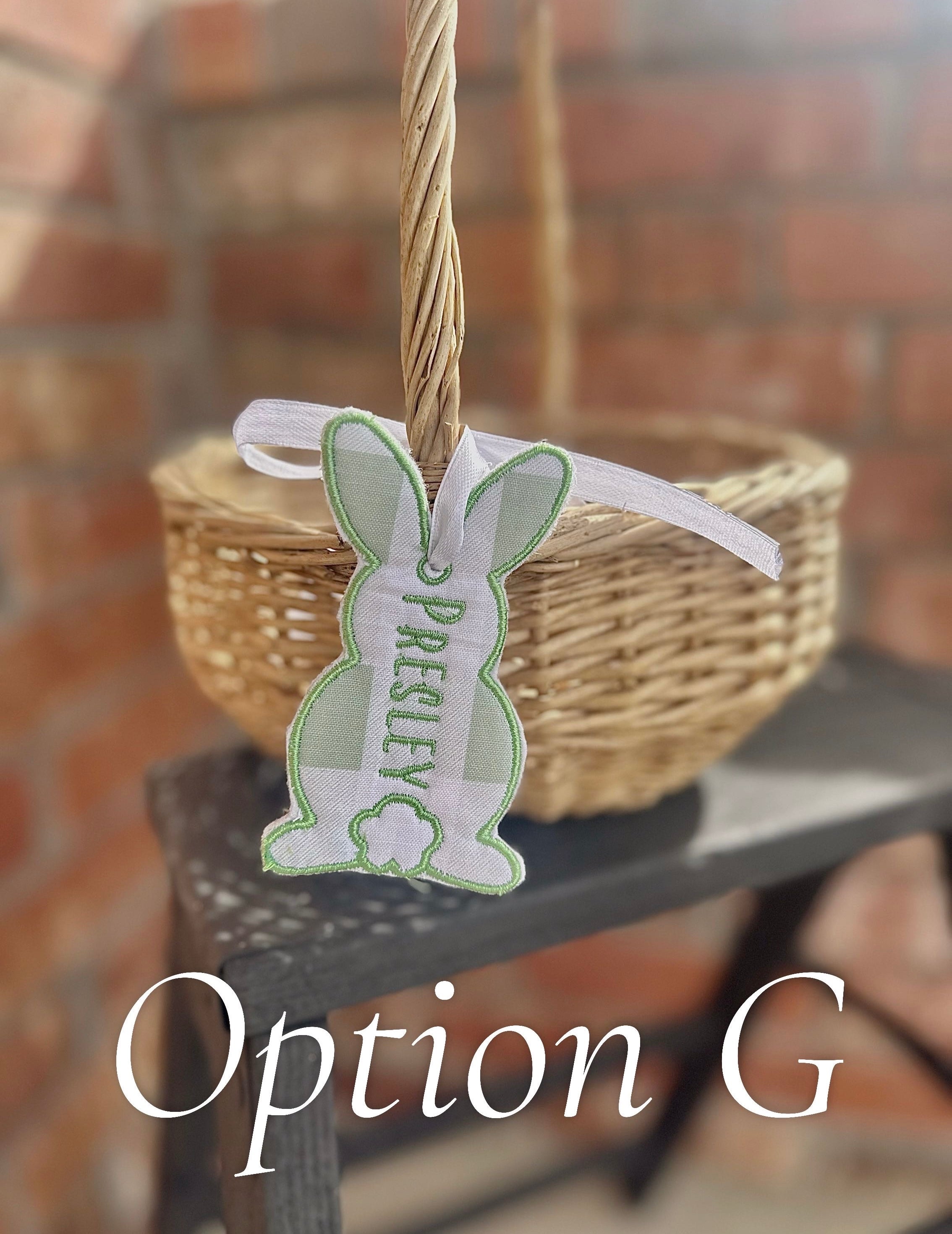 Customized Easter Basket Tags